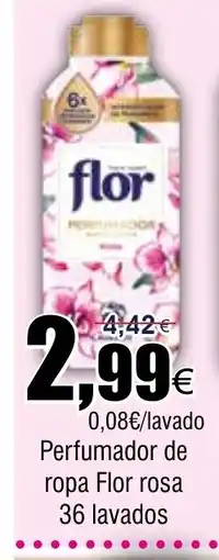 FROIZ Perfumador de ropa Flor rosa oferta