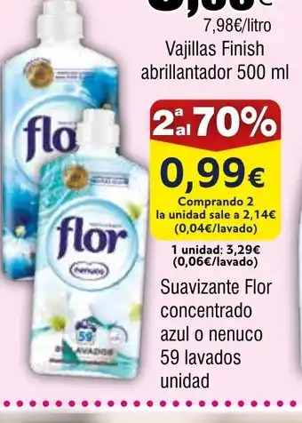 FROIZ Suavizante Flor concentrado azul o nenuco oferta