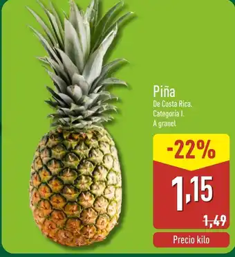 ALDI Piña oferta