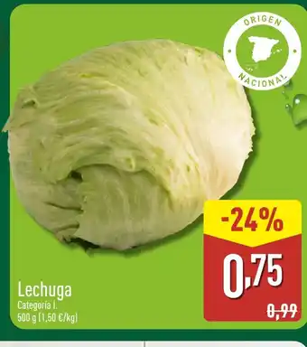 ALDI Lechuga oferta