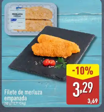 ALDI Filete de merluza empanada oferta