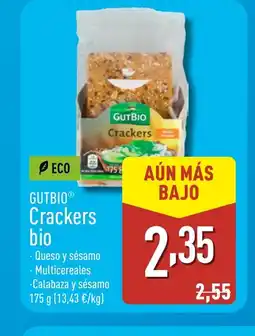 ALDI GUTBIO Crackers bio oferta