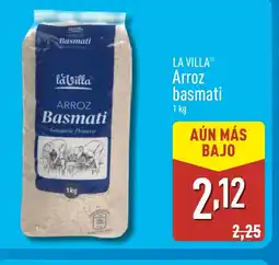 ALDI LA VILLA Arroz basmati oferta