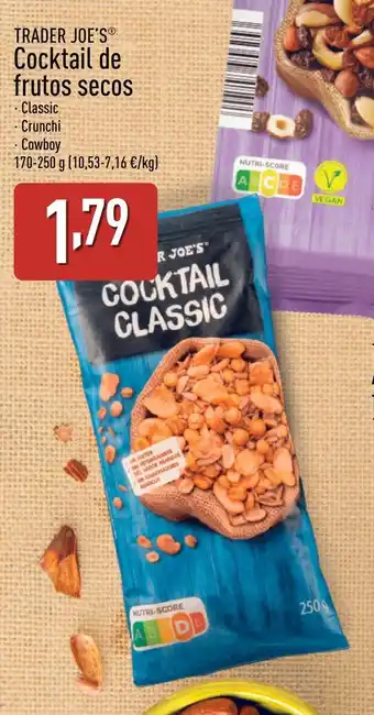 ALDI TRADER JOE'S Cocktail de frutos secos oferta