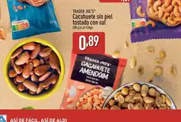 ALDI TRADER JOE'S Cacahuete sin piel tostado con sal oferta