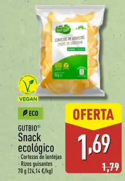 ALDI GUTBIO Snack ecológico oferta