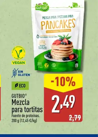 ALDI GUTBIO Mezcla para tortitas oferta