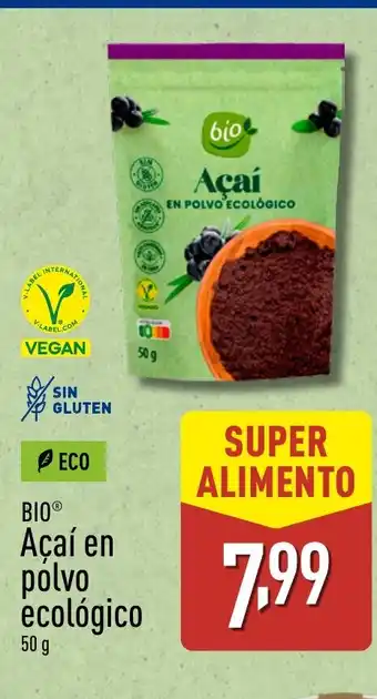 ALDI BIO Açaí en pólvo ecológico oferta