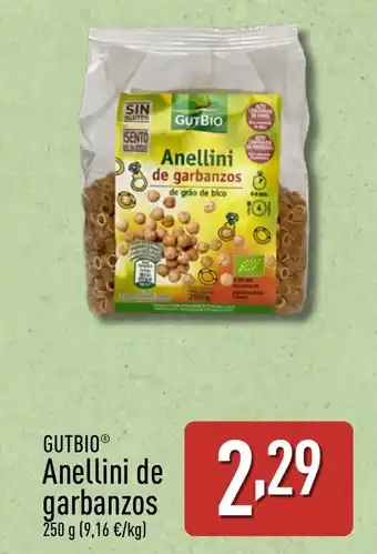 ALDI GUTBIO Anellini de garbanzos oferta