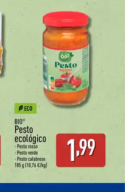 ALDI BIO Pesto ecológico oferta