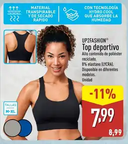 ALDI UP2FASHION Top deportivo oferta