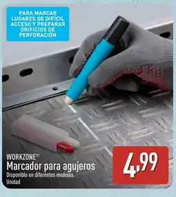 ALDI WORKZONE Marcador para agujeros oferta