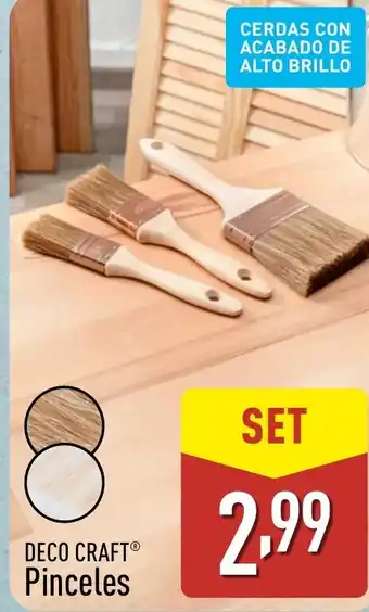 ALDI DECO CRAFT Pinceles oferta