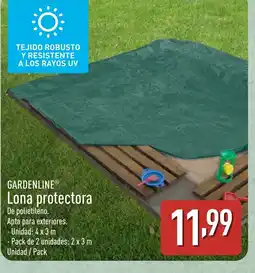 ALDI GARDENLINE Lona protectora oferta