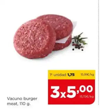 Alimerka Vacuno burger meat oferta