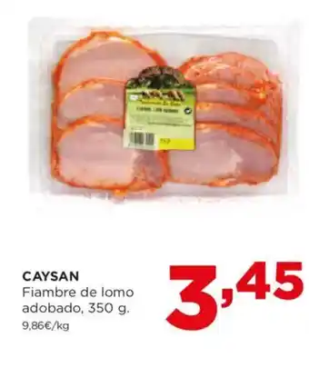 Alimerka CAYSAN Fiambre de lomo adobado oferta