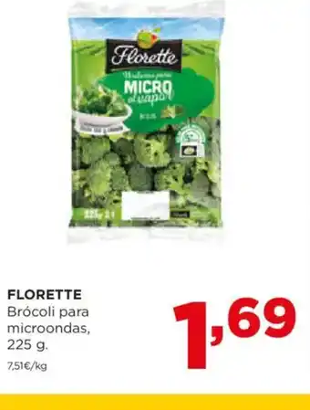 Alimerka FLORETTE Brócoli para microondas oferta