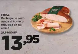 Alimerka FRIAL Pechuga de pavo asada al horno o reducida en sal oferta