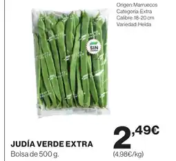 Supercor Judía verde extra oferta