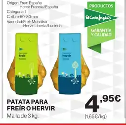 Supercor Patata para freír o hervir oferta