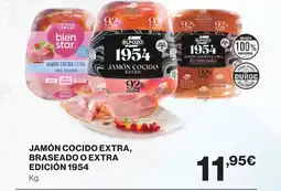 Supercor 1954 Jamón cocido extra, braseado o extra edición oferta