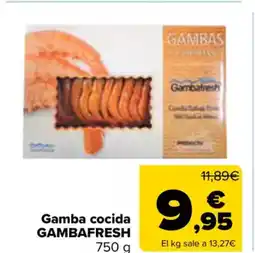 Carrefour GAMBAFRESH Gamba cocida oferta