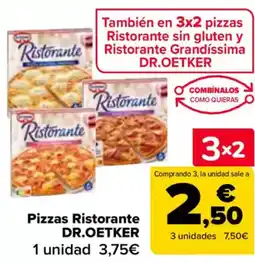 Carrefour DR.OETKER Pizzas Ristorante oferta