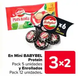 Carrefour BABYBEL En mini protein y enrollados oferta