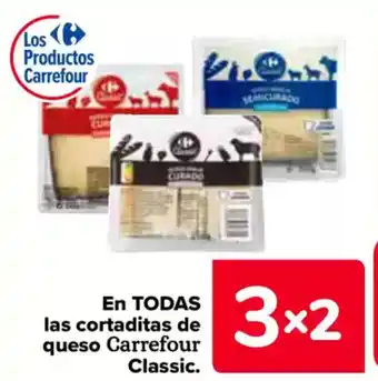 Carrefour En todas las cortaditas de queso carrefour oferta