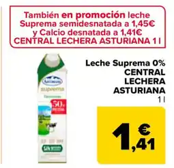 Carrefour CENTRAL LECHERA ASTURIANA Leche Suprema 0% oferta