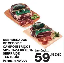 Supercor Deshuesados de cebo de campo ibéricos oferta