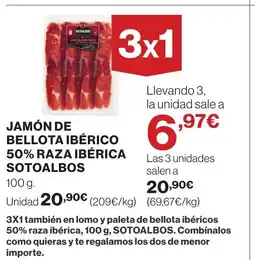 Supercor Jamón de bellota ibérico oferta