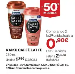 Supercor KAIKU caffè latte oferta