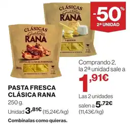 Supercor RANA Pasta fresca clasica oferta