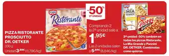 Supercor DR. OETKER Pizza ristorante prosciutto oferta