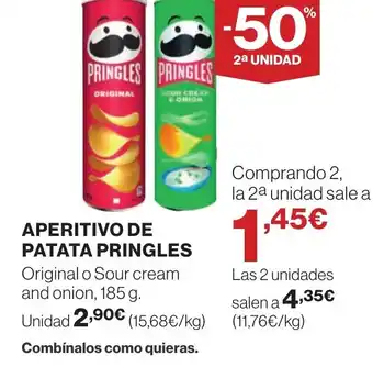 Supercor PRINGLES Aperitivo de patata oferta