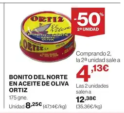 Supercor ORTIZ Bonito del norte en aceite de oliva oferta