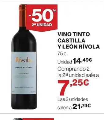 Supercor RÍVOLA Vino tinto castilla y león oferta