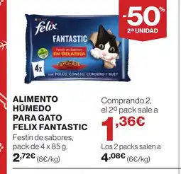 Supercor FELIX FANTASTIC Alimento húmedo para gato oferta