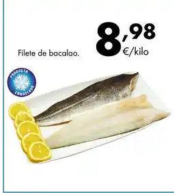 Supermercados Lupa Filete de bacalao oferta