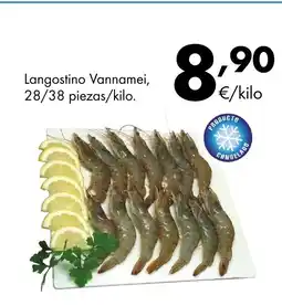 Supermercados Lupa Langostino Vannamei oferta