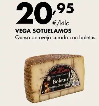 Supermercados Lupa VEGA SOTUELAMOS Queso de oveja curado con boletus oferta