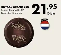 Supermercados Lupa ROYAAL GRAND CRU Queso Gouda D.O.P. Beemster 12 meses. oferta