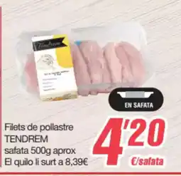 SPAR Fragadis TEMDREM Filets de pollastre oferta