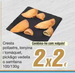 SPAR Fragadis Cresta pollastre, tonyina i tomàquet, oferta