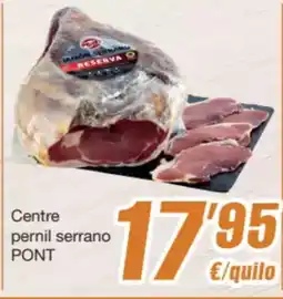 SPAR Fragadis PONT Centre pernil serrano oferta