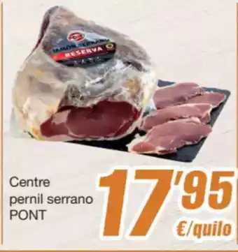 SPAR Fragadis PONT Centre pernil serrano oferta