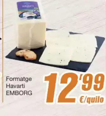 SPAR Fragadis EMBORG Formatge Havarti oferta