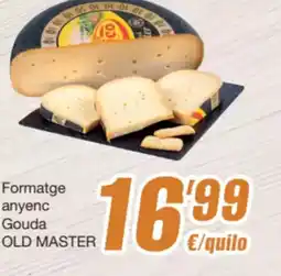 SPAR Fragadis OLD MASTER Formatge anyenc Gouda oferta