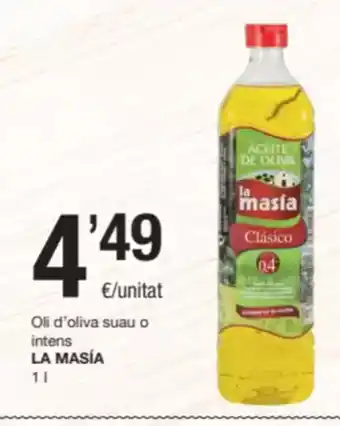 SPAR Fragadis LA MASIA Oli d'oliva suao o intens oferta